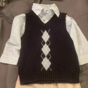 Toddler boys dress outfit